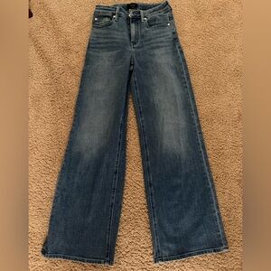 Quince Bella Wide Leg Jean | 25 (30" inseam) | Seaside blue | EUC